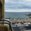 Appartement avec balcon et vue mer latérale - Plage des Catalans - VENDU